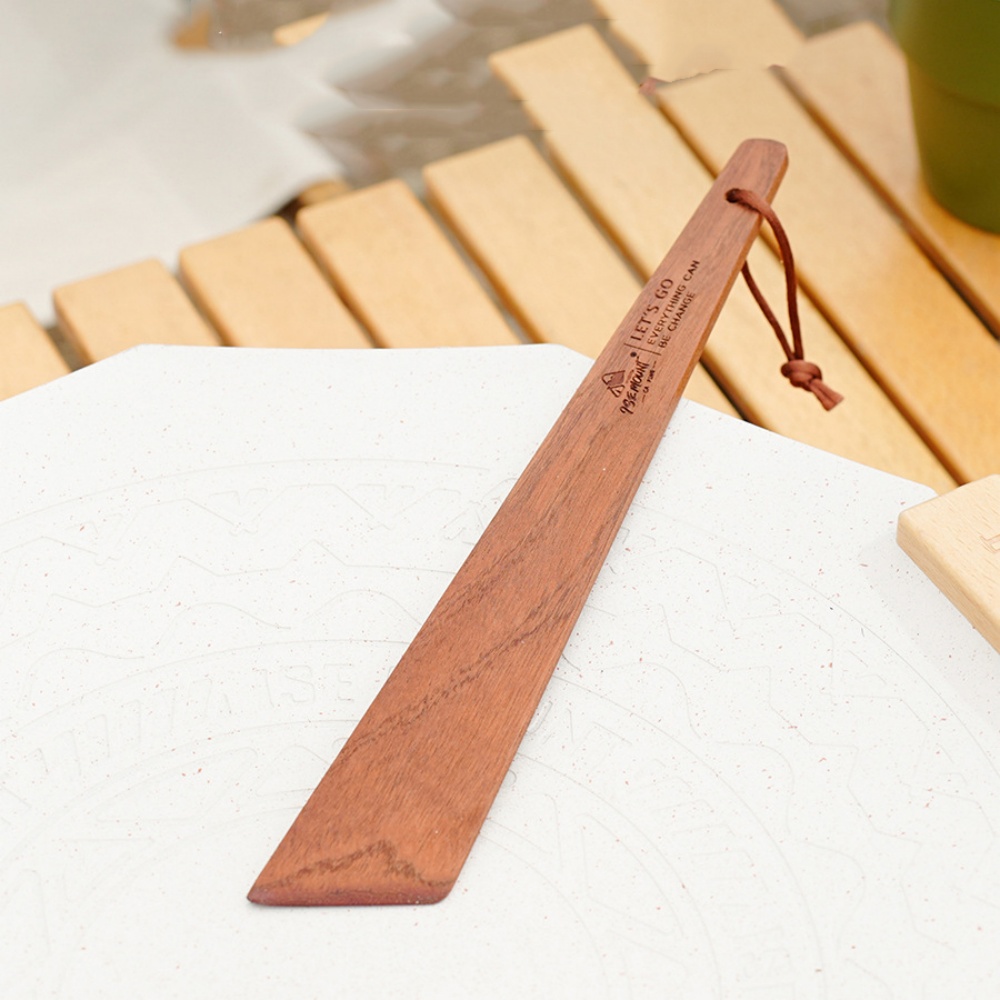 Outdoor Camping Wooden Spatula - Camping Cooking Windscreen review and price
