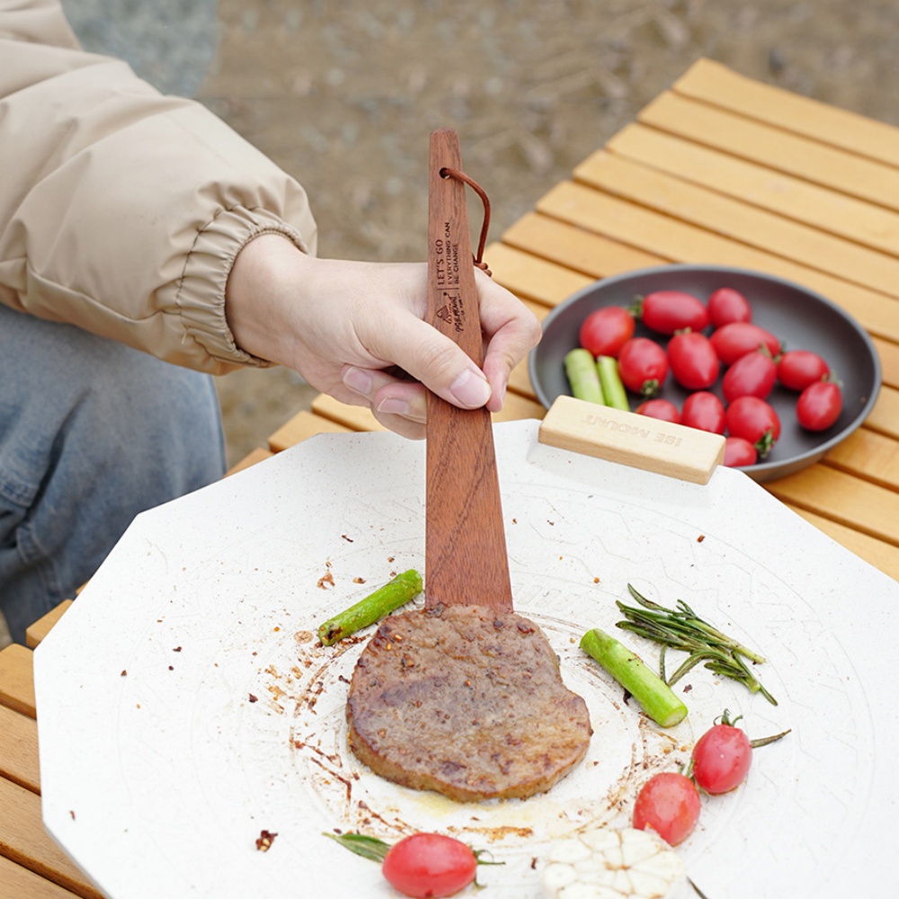 Outdoor Camping Wooden Spatula - Camping Cooking Windscreen review and price