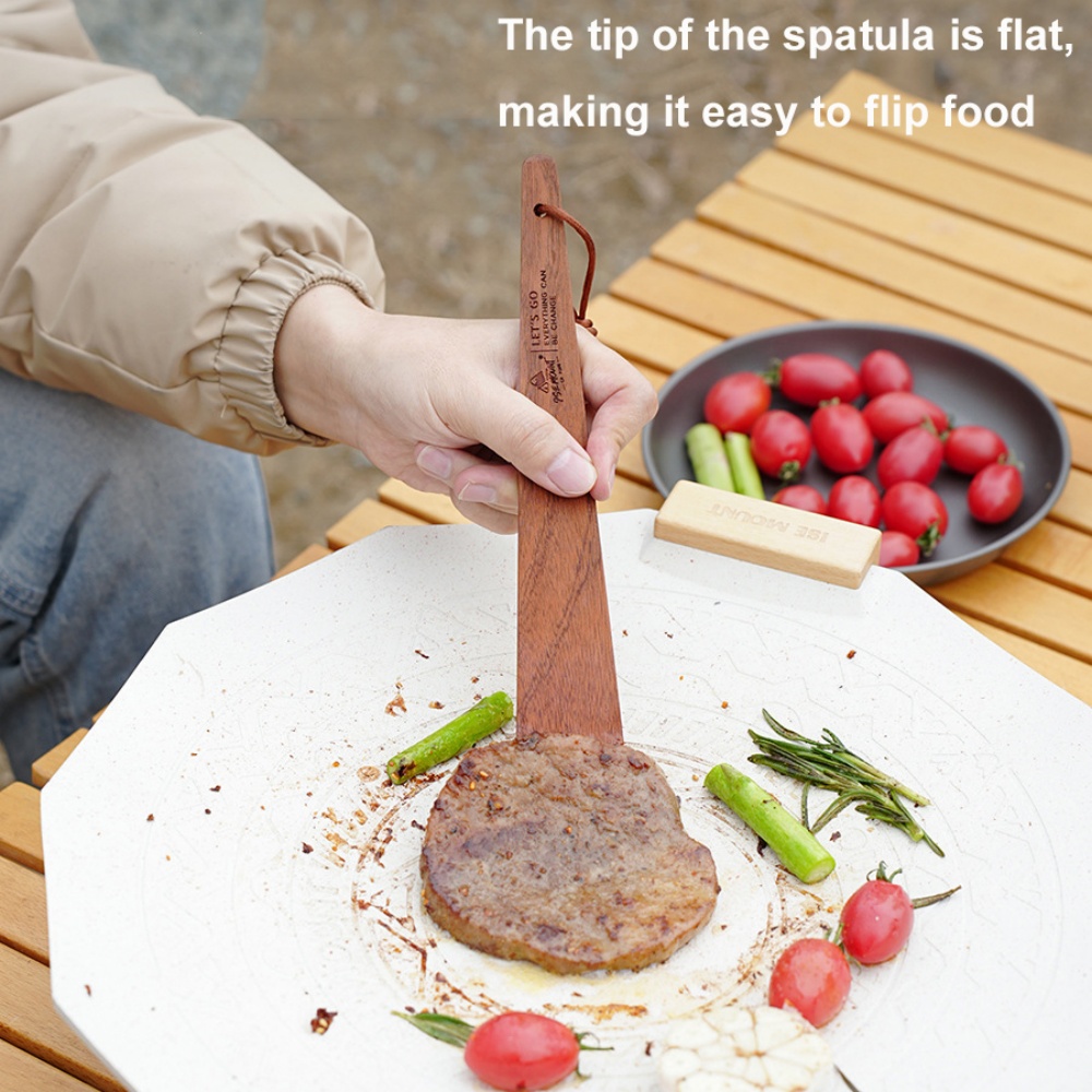 Outdoor Camping Wooden Spatula - Camping Cooking Windscreen review and price