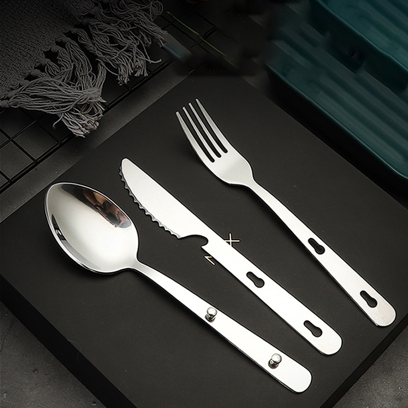 3pcs/set Portable Stainless St - Quechua Camping Cooking Set review and price
