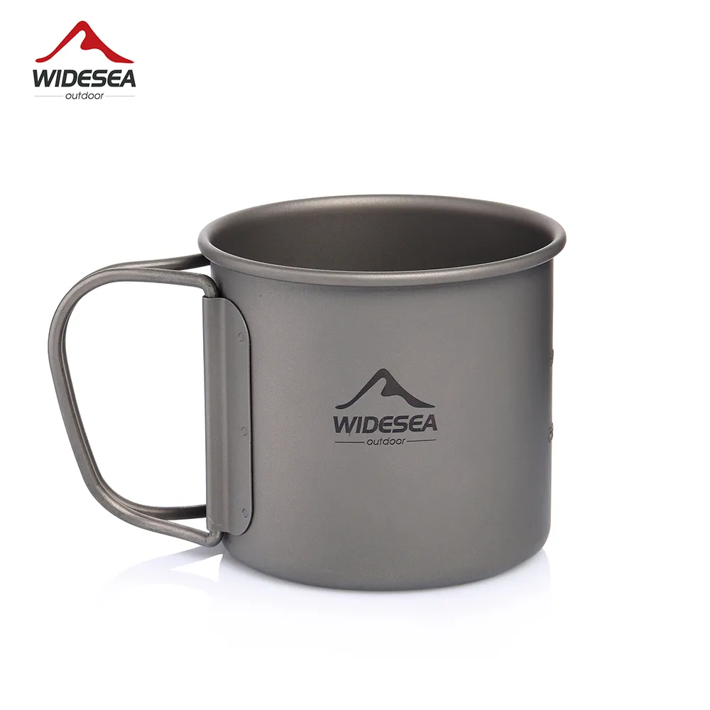 Widesea Camping Mug Titanium C - Quechua Camping Cooking Set review and price