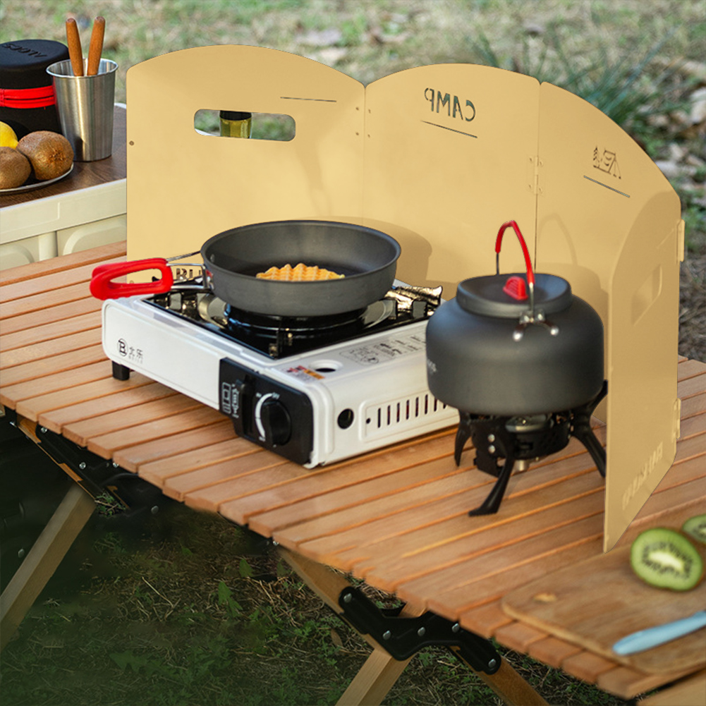 Foldable Camping Gas Stove Win - Camping Cooking Windscreen review and price