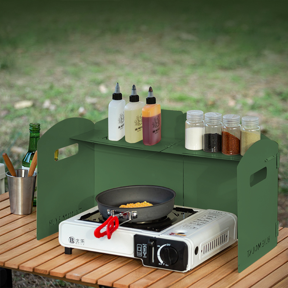 Foldable Camping Gas Stove Win - Camping Cooking Windscreen review and price