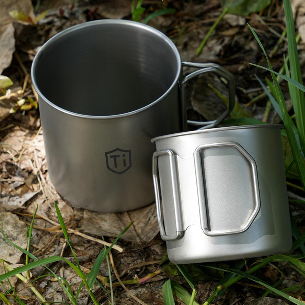 Camping Mug Titanium Cup Touri - Quechua Camping Cooking Set review and price