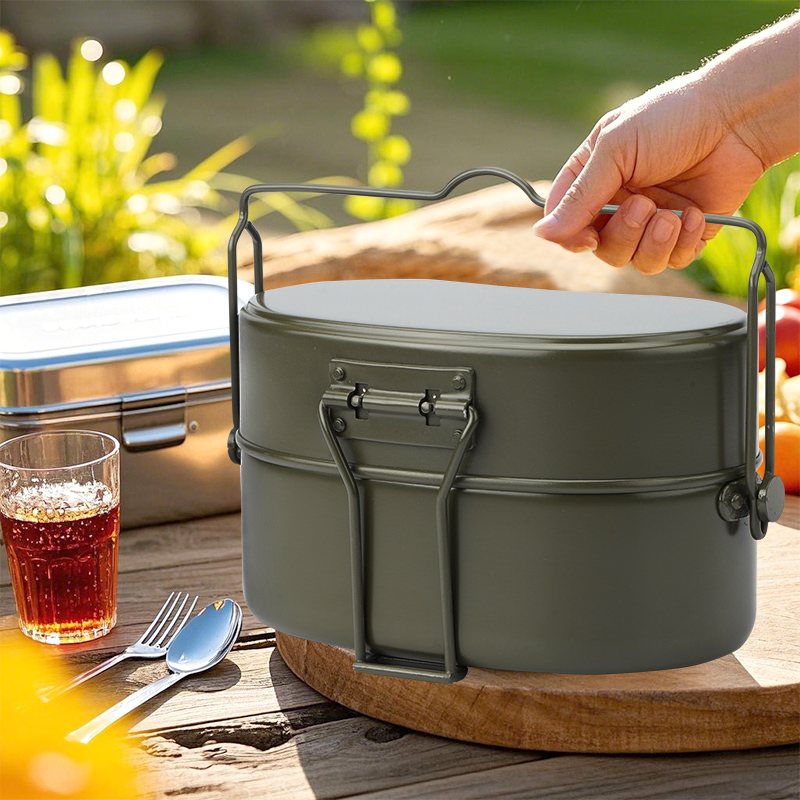 Outdoor CampingMessKit Multifu - Camping Cooking Kit Box review and price