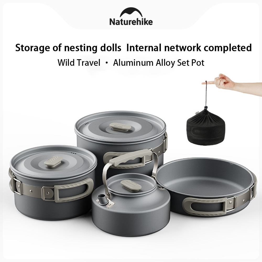 Naturehike Outdoor Pot Set,Cam - Camping Cooking System review and price