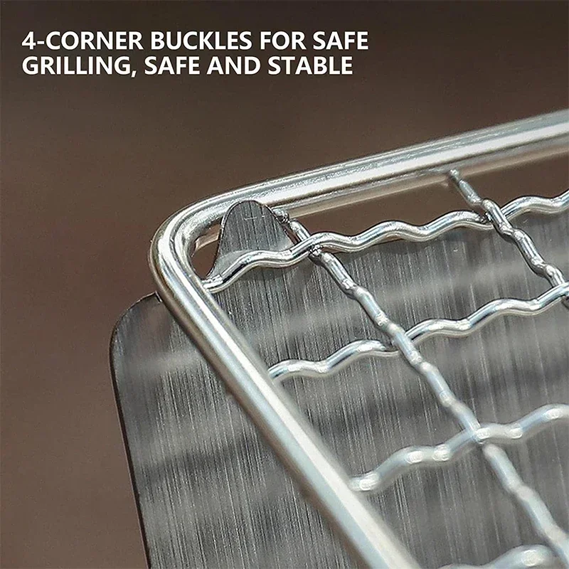 Portable Folding Barbecue Gril - Camping Cooking Mesh review and price