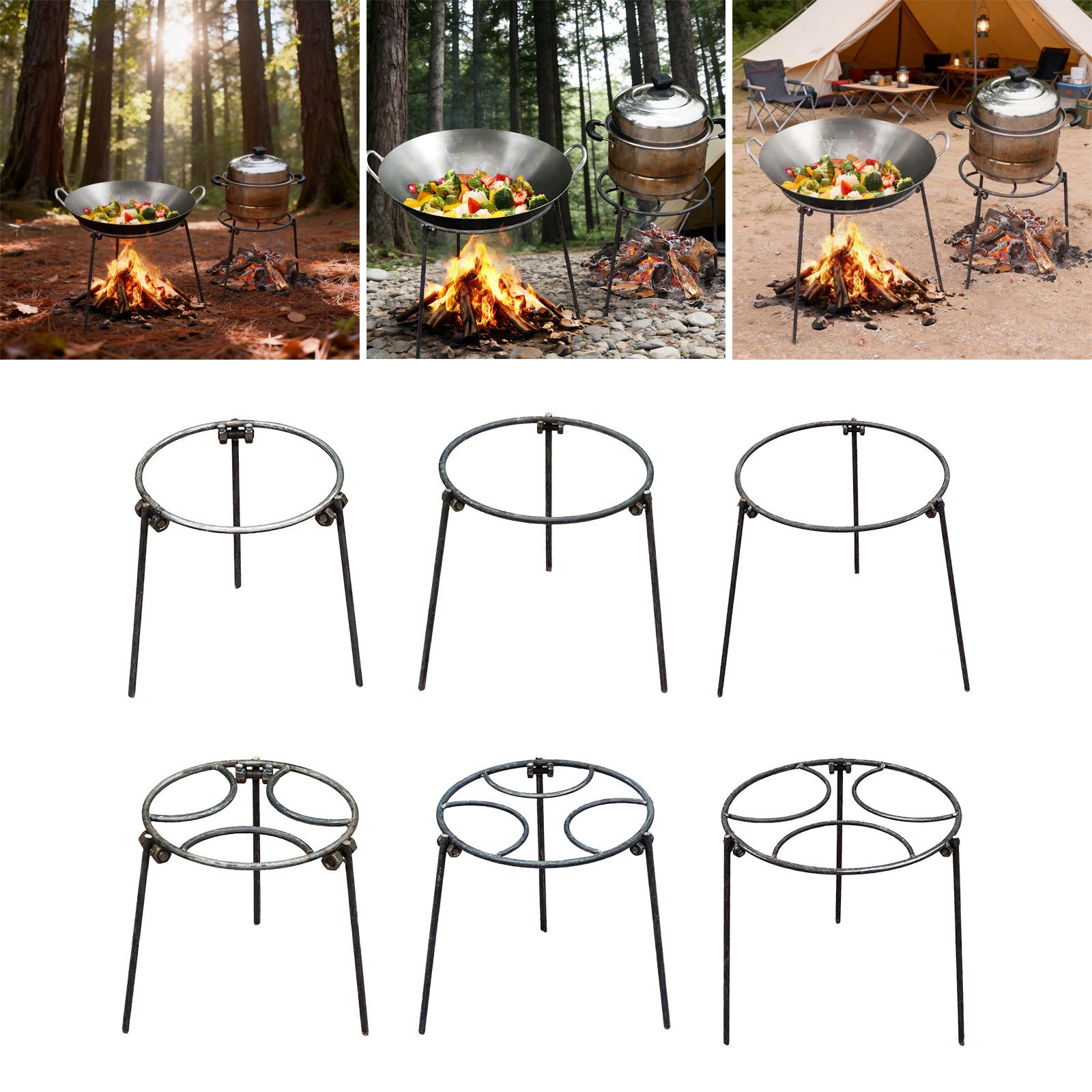 Outdoor Campfire Tripod Foldin - Camping Cooking Pot Tripod review and price